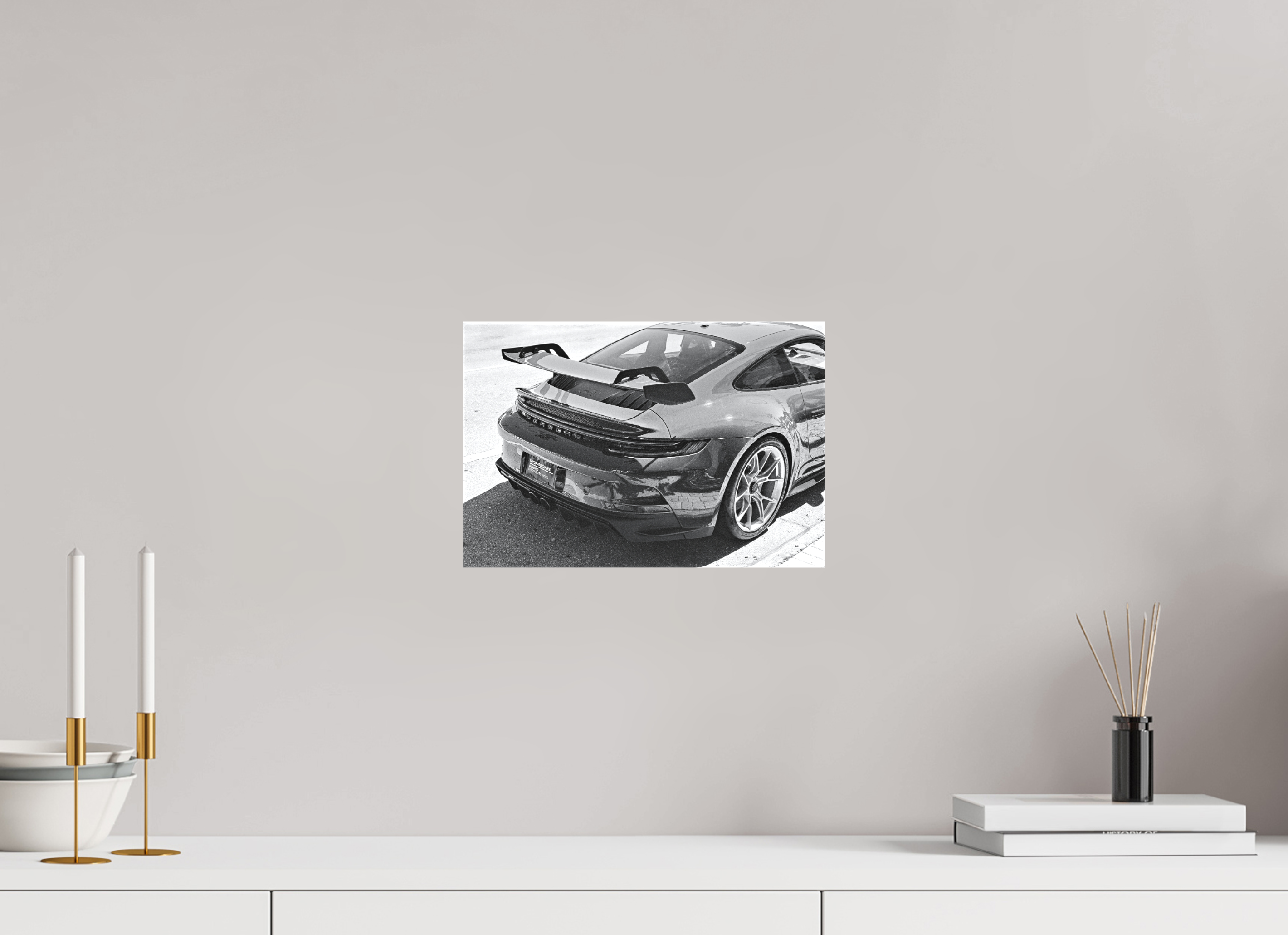 12 x 8″, Matte Canvas on Stretcher Frame Porsche GT3