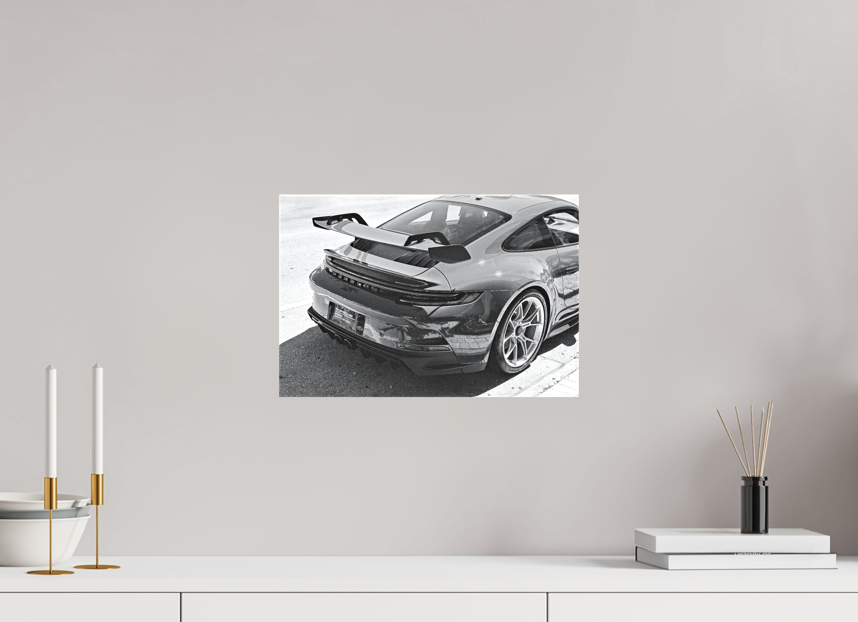 15 x 10″, Matte Canvas on Stretcher Frame Porsche GT3